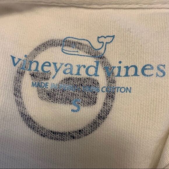 Vineyard Vines Long Sleeve Logo T-Shirt Sz S - Picture 3 of 6